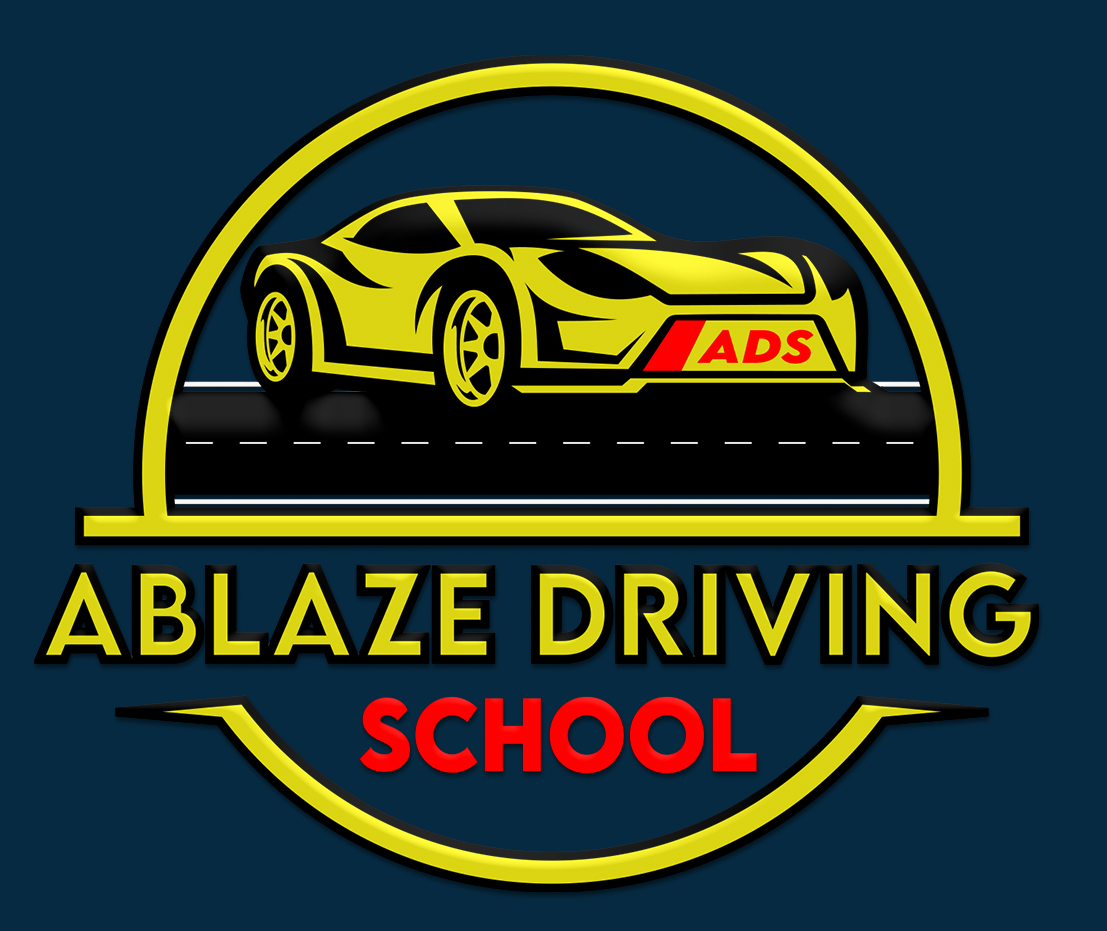 ablaze driving improvement school logo
